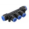 Kolektor 2x ⌀10 mm - 3x ⌀8 mm